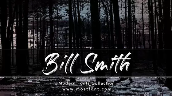 Typographic Design of Bill-Smith