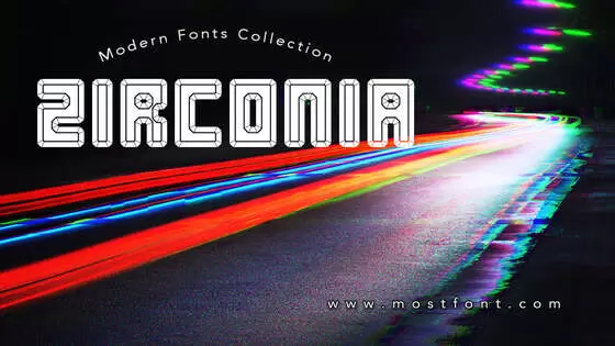 Typographic Design of Zirconia