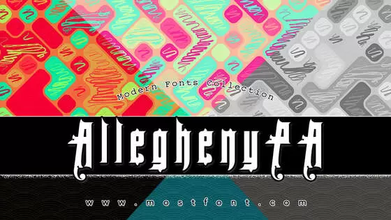 Typographic Design of AlleghenyPA