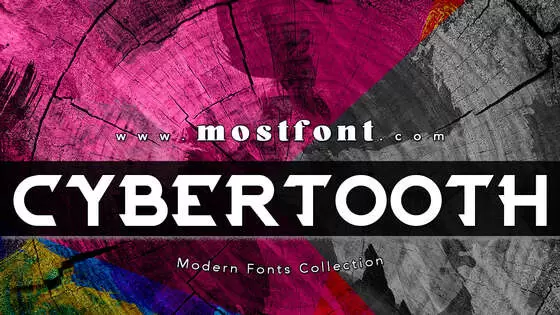 Typographic Design of CYBERTOOTH