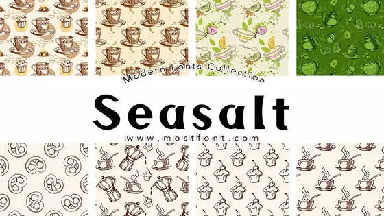 「Seasalt」字体排版图片