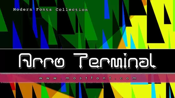 「Arro-Terminal」字体排版样式