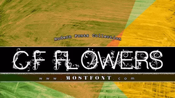 Typographic Design of CF-Flowers-Of-Destiny-Personal