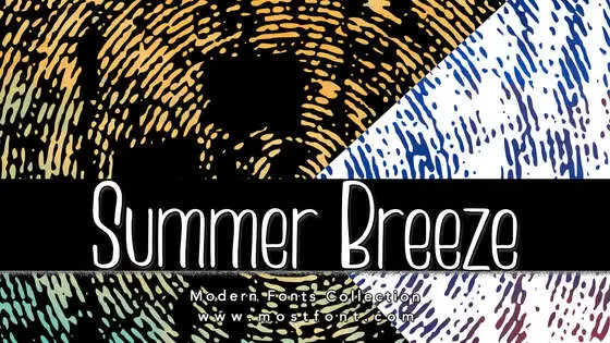 「Summer-Breeze」字体排版图片