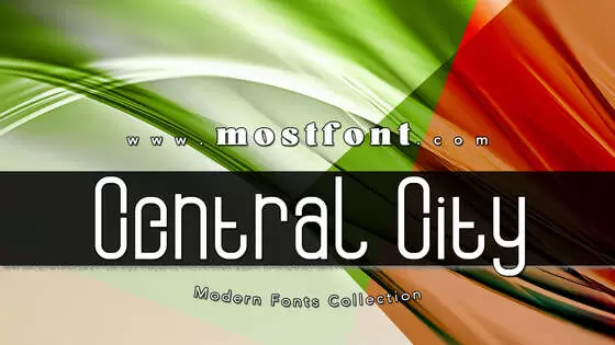 Typographic Design of Central-City