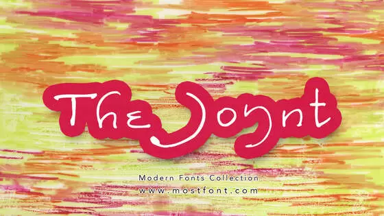 「The-Joynt」字体排版图片