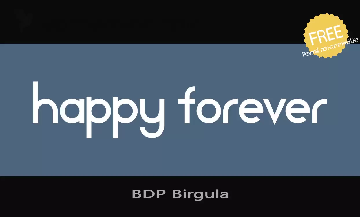 Sample of BDP-Birgula