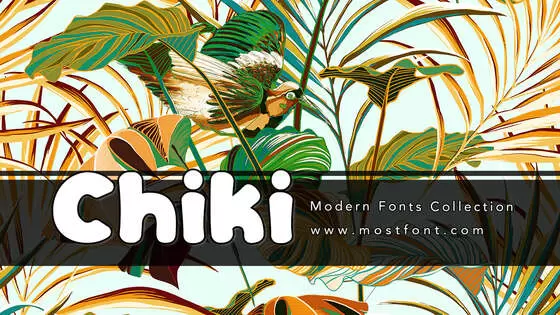 Typographic Design of Chiki