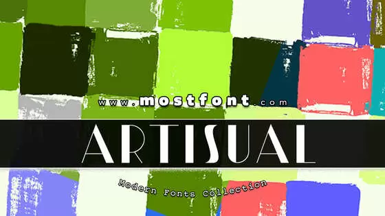 「Artisual-Deco-Thin-PERSONAL-USE-ONLY」字体排版图片