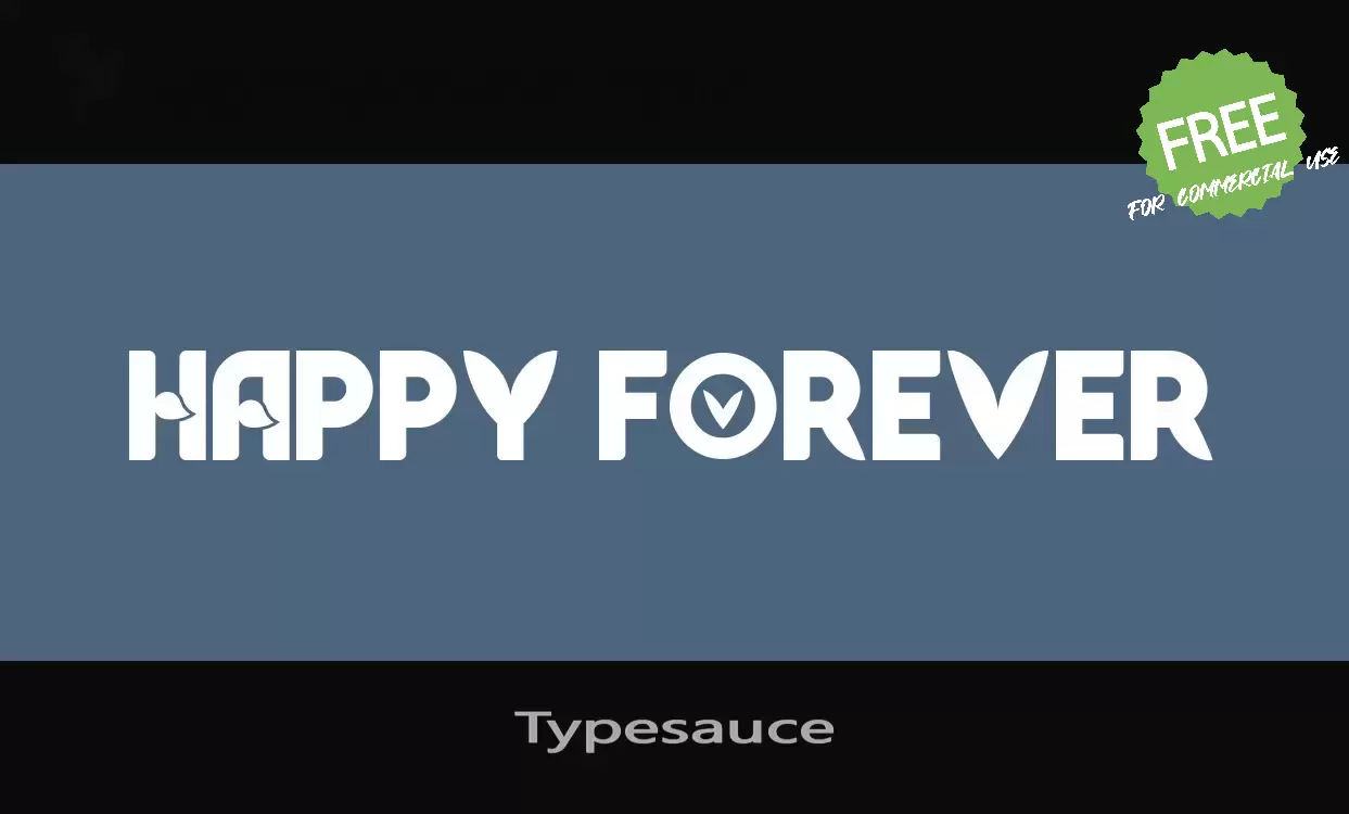 Sample of Typesauce