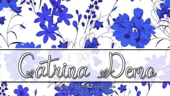 Typographic Design of Catrina-Demo