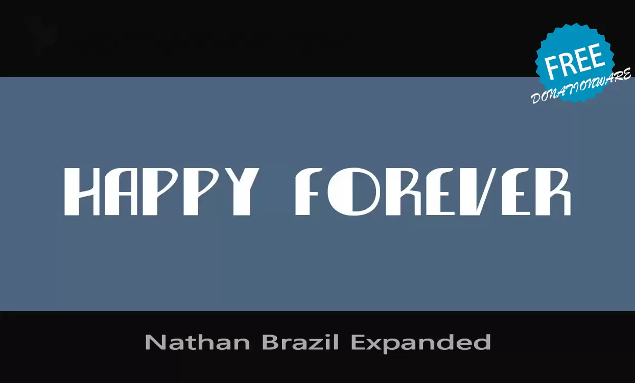 「Nathan-Brazil-Expanded」字体效果图