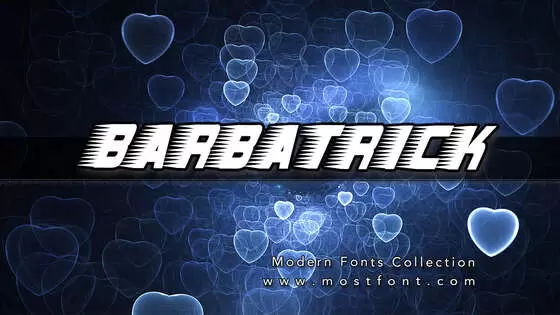 Typographic Design of Barbatrick