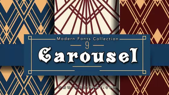 Typographic Design of Carousel