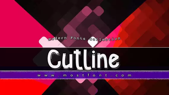 「Cutline」字体排版样式