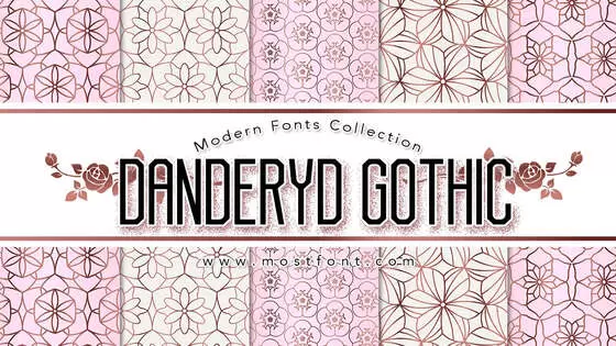 Typographic Design of Danderyd-Gothic