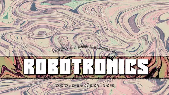 Typographic Design of Robotronics