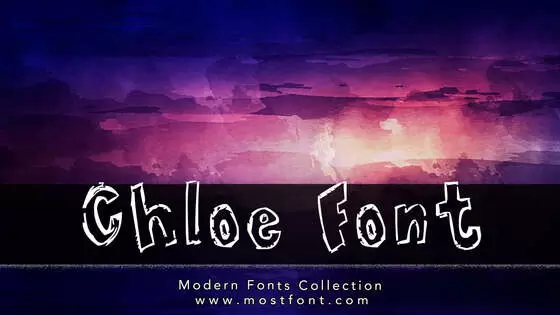 「Chloe-Font」字体排版图片