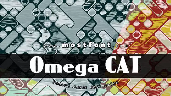 Typographic Design of Omega-CAT