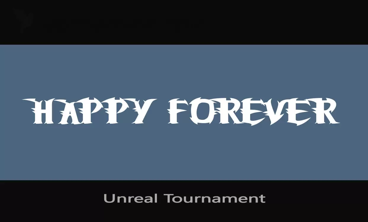 「Unreal-Tournament」字体效果图