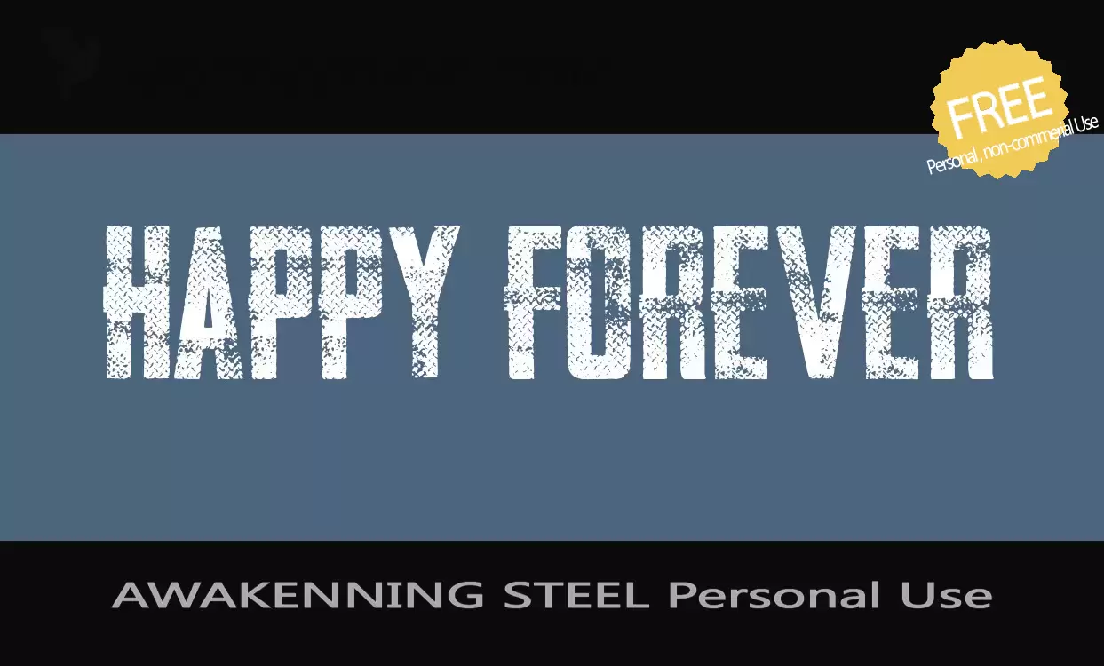 Sample of AWAKENNING-STEEL-Personal-Use