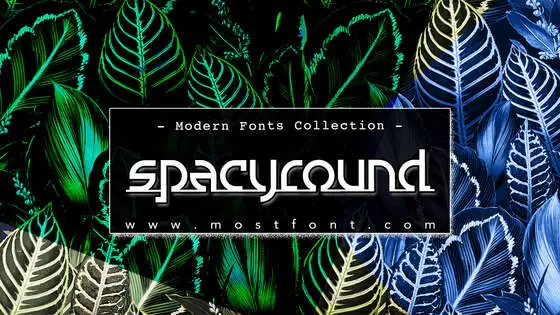 「SpacyRound」字体排版图片