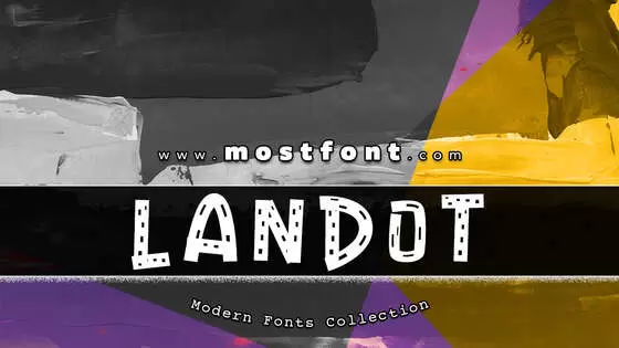 Typographic Design of LANDOT