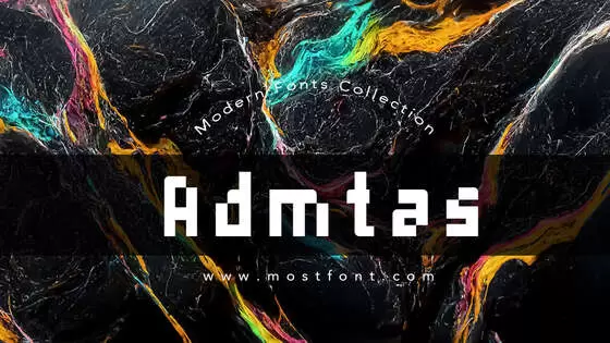 Typographic Design of Admtas