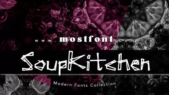 Typographic Design of SoupKitchen
