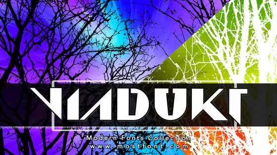 「Viadukt」字体排版样式