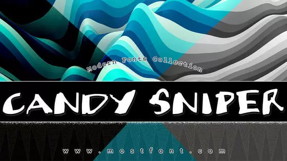 Typographic Design of Candy-Sniper