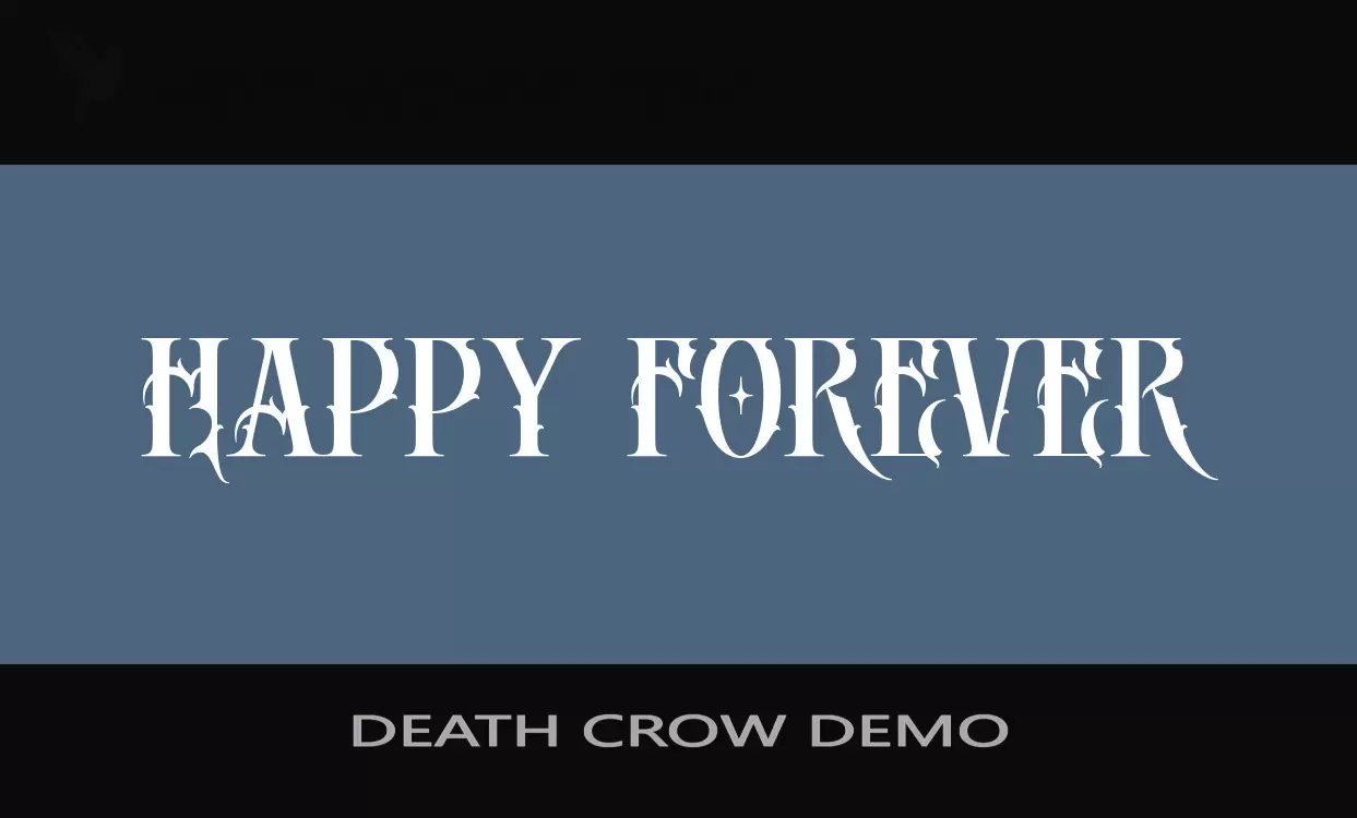 Sample of DEATH-CROW-DEMO