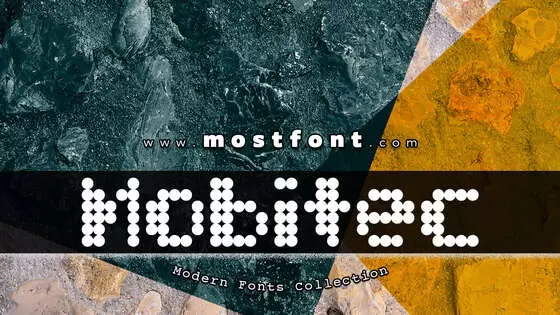 Typographic Design of Mobitec-6x6