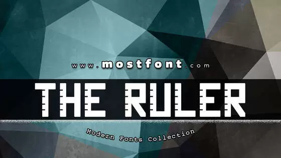 Typographic Design of The-Ruler-Demo