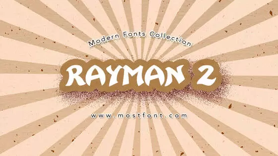 Typographic Design of Rayman-2