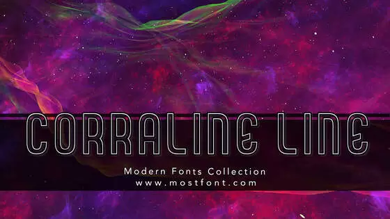 Typographic Design of CORRALINE-LINE