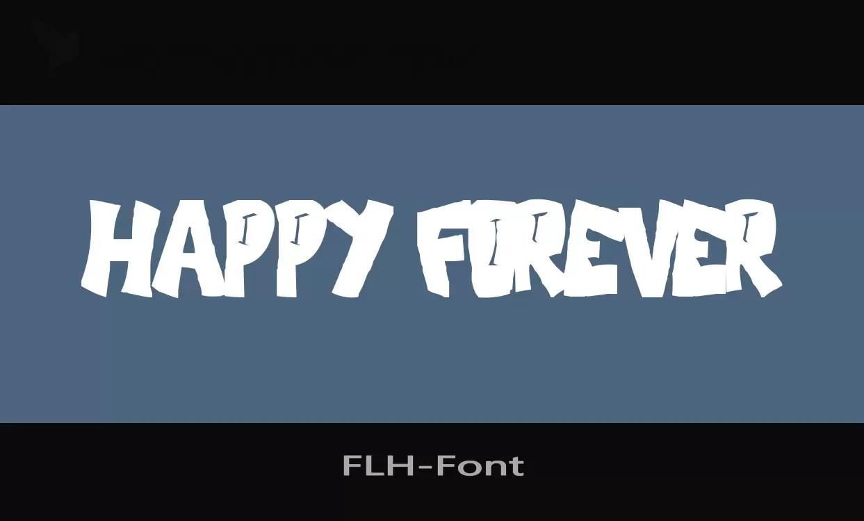 Font Sample of FLH-Font