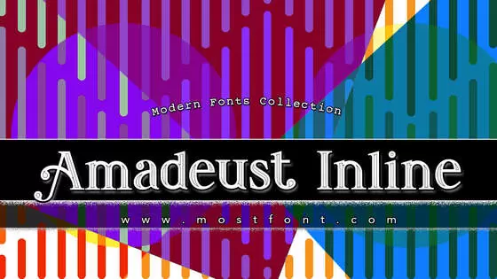 「Amadeust-Inline」字体排版样式