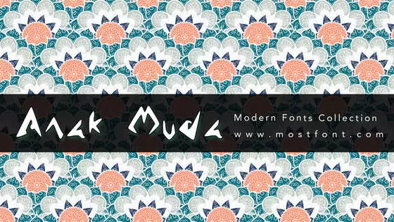 Typographic Design of Anak-Muda