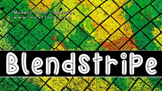 Typographic Design of Blendstripe