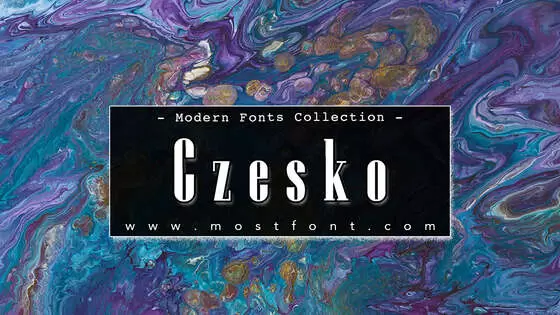 Typographic Design of Czesko