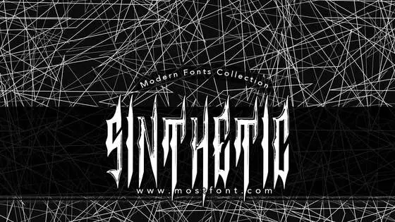 Typographic Design of Sinthetic