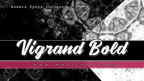 Typographic Design of Vigrand-Bold