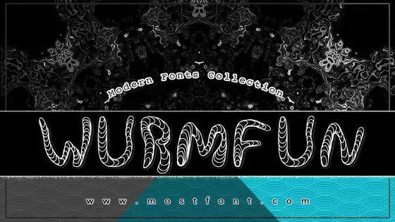 「WurmFun」字体排版图片