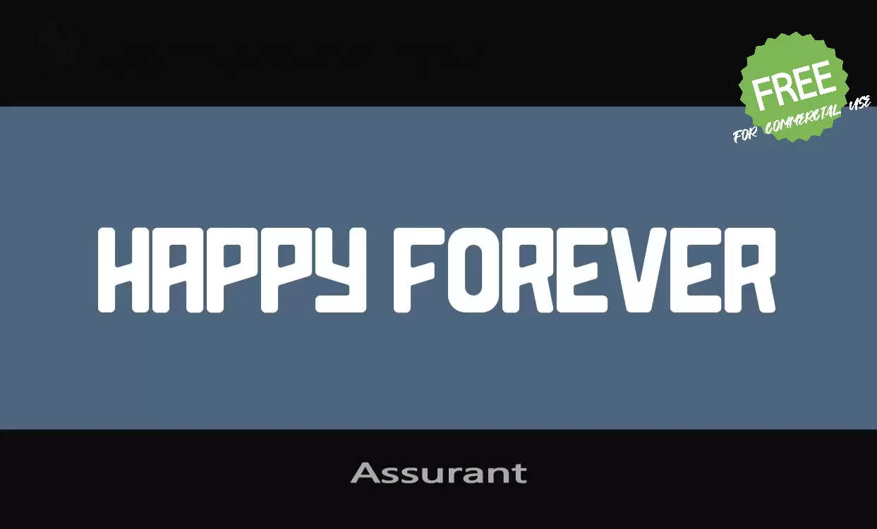 Font Sample of Assurant