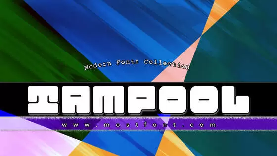 「TAMPOOL」字体排版图片