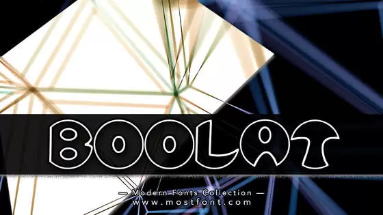 Typographic Design of Boolat