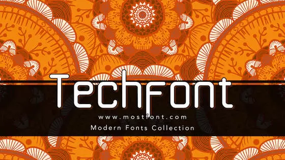 Typographic Design of Techfont