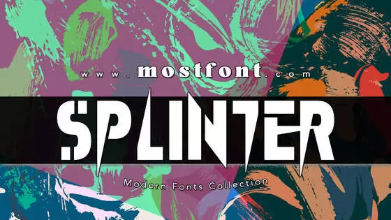 Typographic Design of Splinter-Wonderland