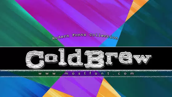 「ColdBrew」字体排版图片